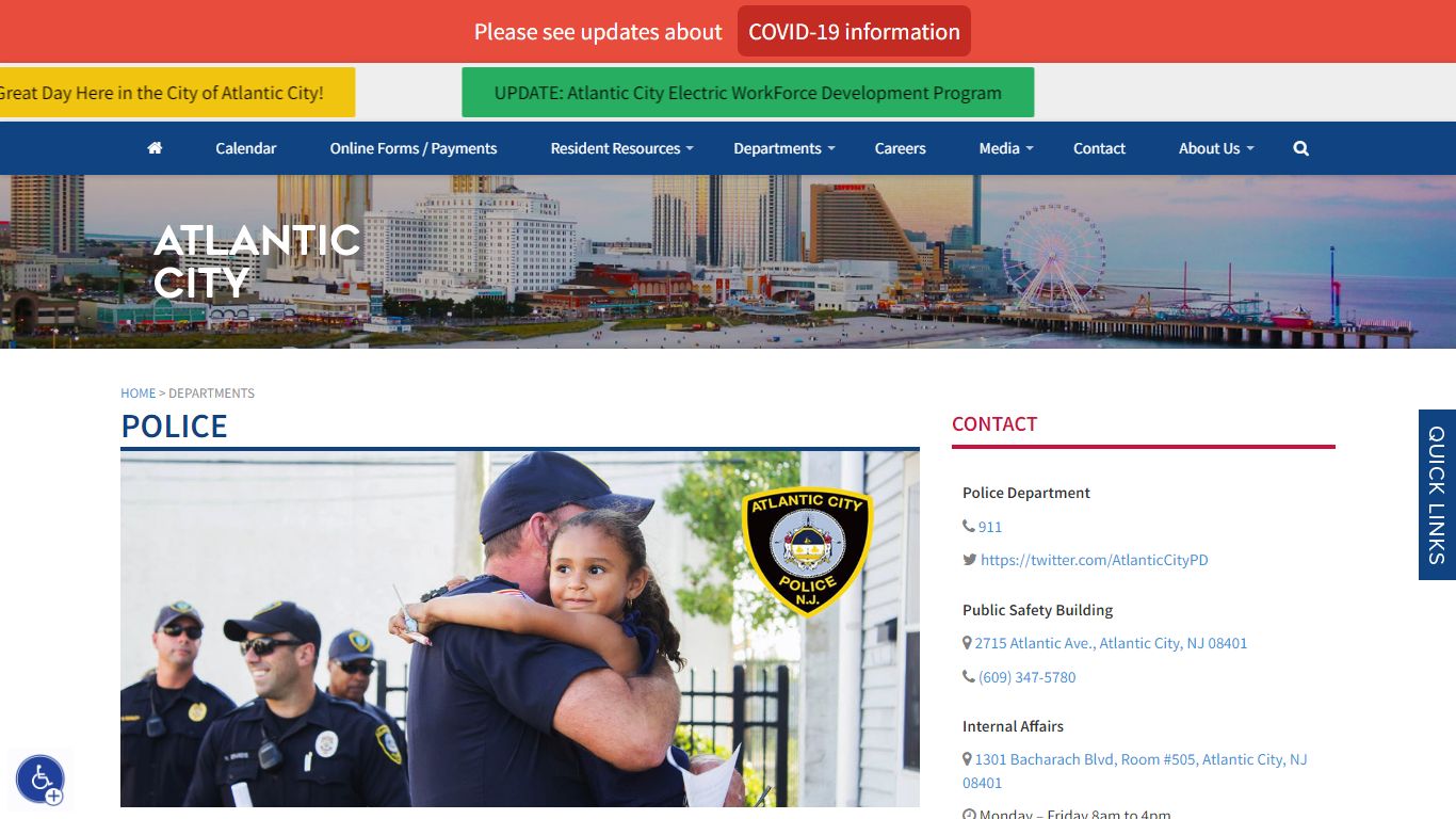 The Official Website of City of Atlantic City, NJ - Police